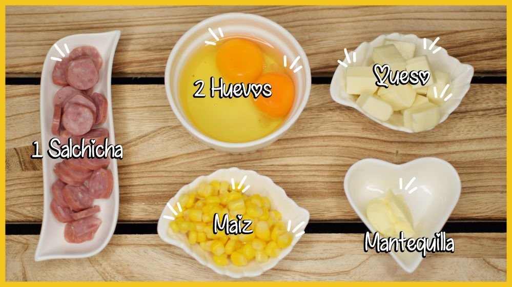 Ingredientes para preparar huevos rancheros colombianos.